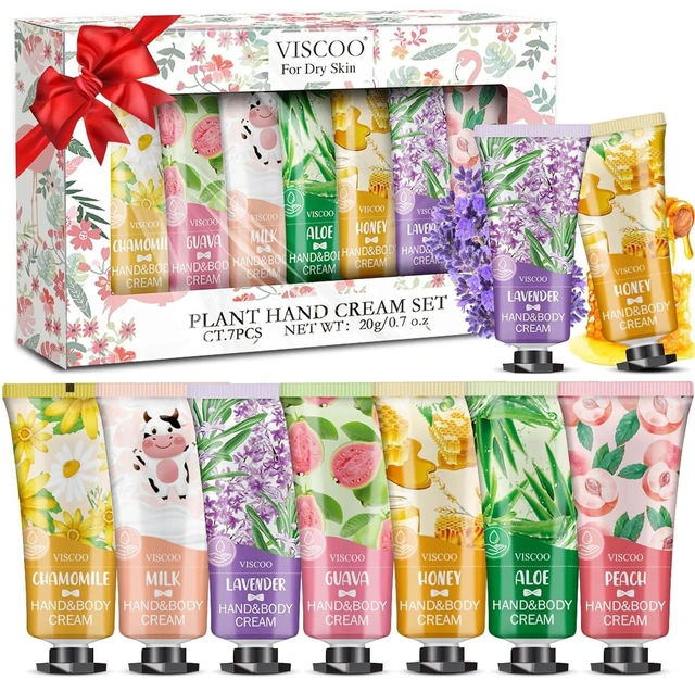 Main image of VISCOO 7-Pack Hand Cream Gift Set for Women, Teacher Appreciation Gift