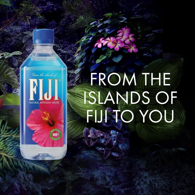 Alt view image 2 of 6 - FIJI Natural Artesian Bottled Water 500 mL / 16.9 Fl Ounce (Pack of 6)