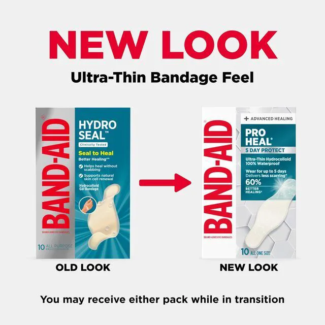Alt view image 5 of 6 - BAND-AID Pro Heal 5 Day Protect Hydrocolloid Bandages, One Size, 10ct