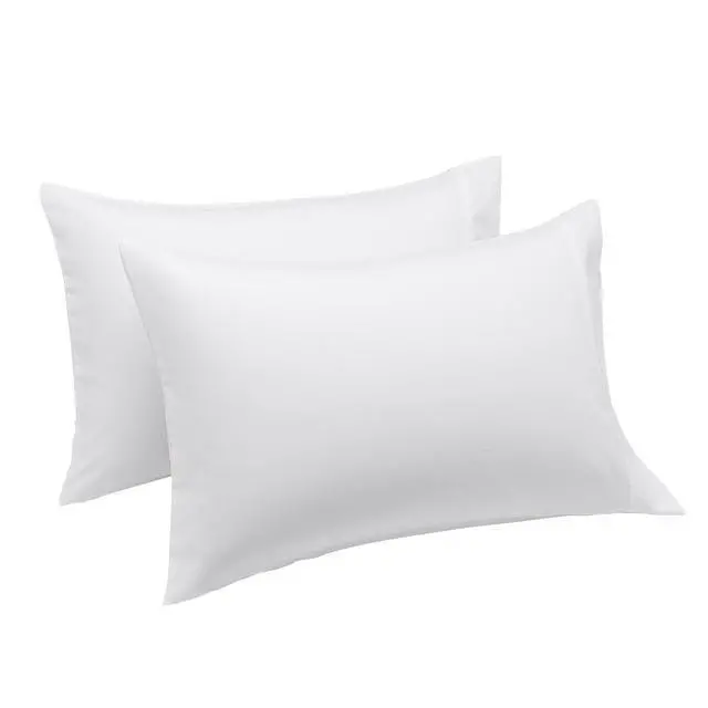 Alt view image 5 of 5 - Amazon Basics Super Soft Easy Care Microfiber Pillowcases, Standard, 30"x20", Set of 2, Bright White