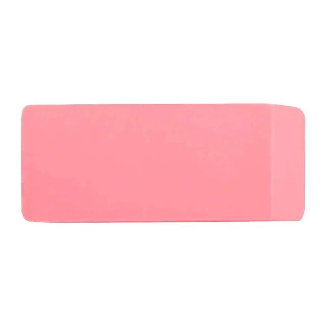 Alt view image 4 of 5 - Amazon Basics Rectangular Erasers, Pink, 24 Count