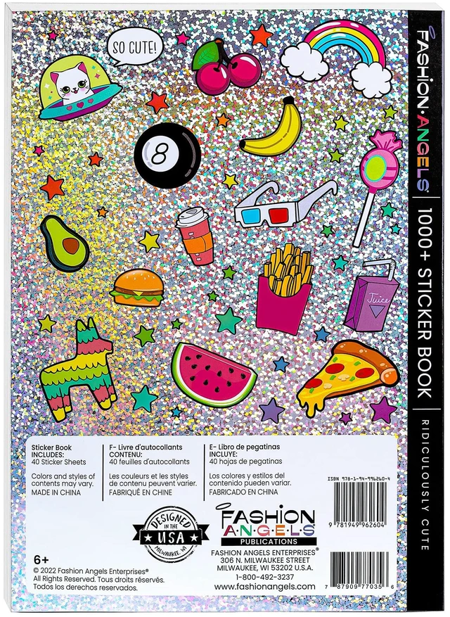 Alt view image 2 of 6 - Fashion Angels 1000+ Ridiculously Cute Stickers