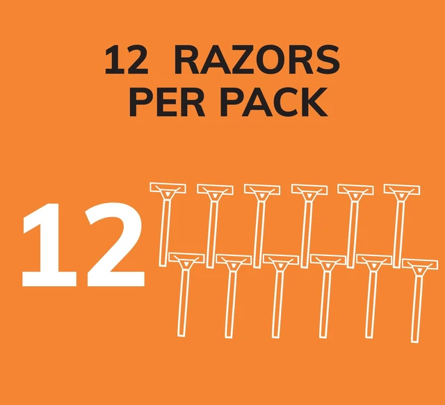 Alt view image 5 of 5 - BIC Sensitive Disposable Razors for Men, 12 Count, 1 Blade