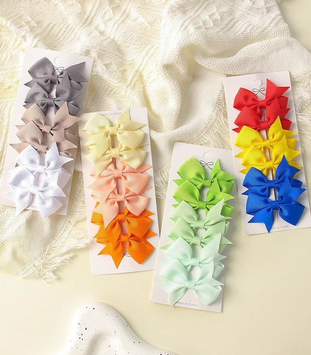 Alt view image 6 of 7 - ALinmo 40PCS 2" Fully Lined Baby Hair Clips