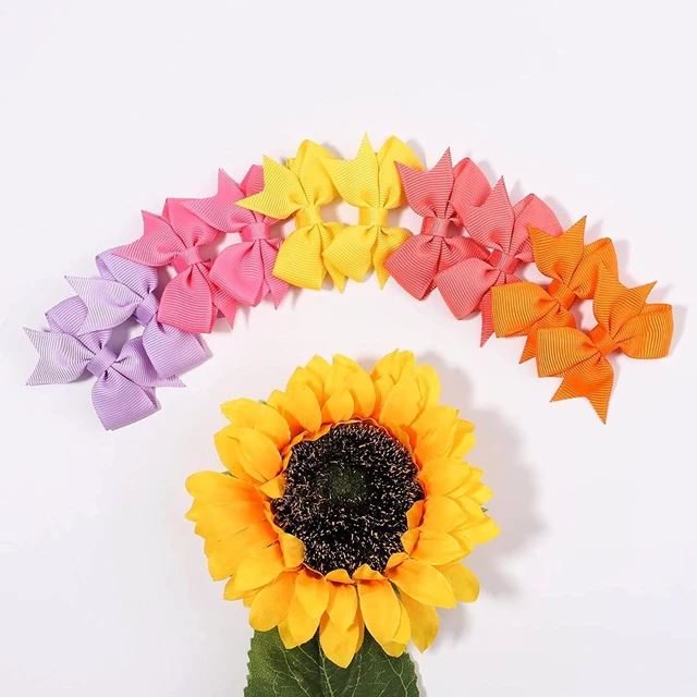 Alt view image 7 of 7 - ALinmo 40PCS 2" Fully Lined Baby Hair Clips