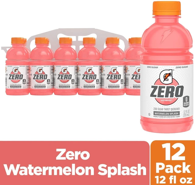 Alt view image 6 of 7 - Gatorade Zero Sugar Watermelon Splash 12oz 12-Pack
