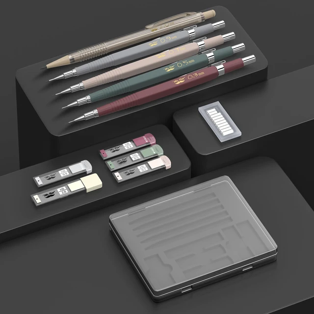 Alt view image 5 of 6 - Mr. Pen Art Mechanical Pencil Set, 5 Sizes (0.3, 0.5, 0.7, 0.9, 2.0mm)