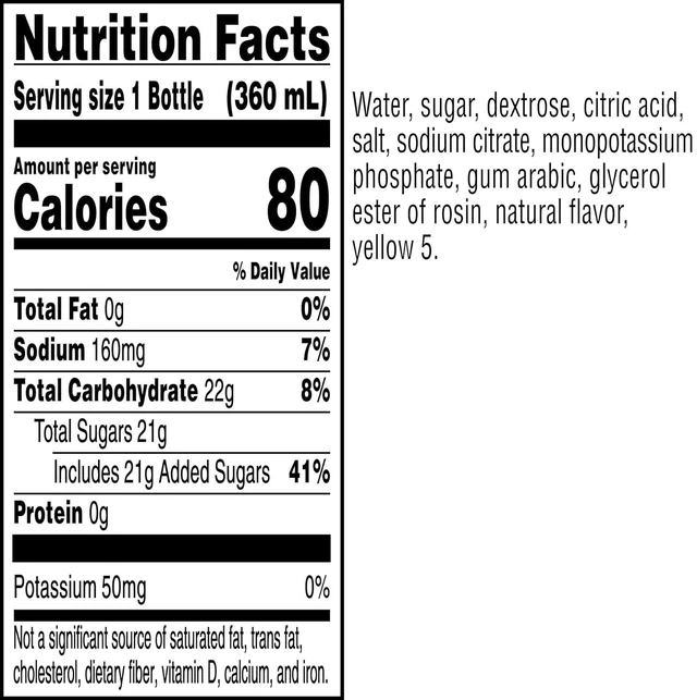 Alt view image 4 of 7 - Gatorade Thirst Quencher Lemon-Lime, 12fl oz (Pack of 12)