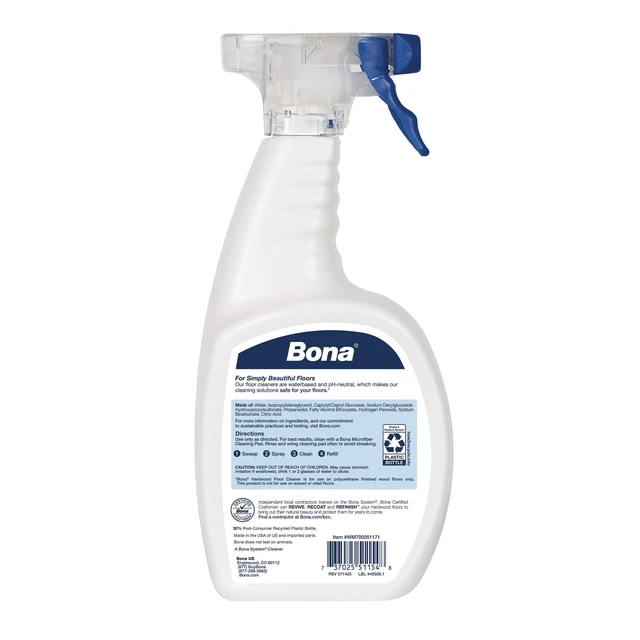 Alt view image 5 of 6 - Bona Hardwood Floor Cleaner Spray, 32 fl oz