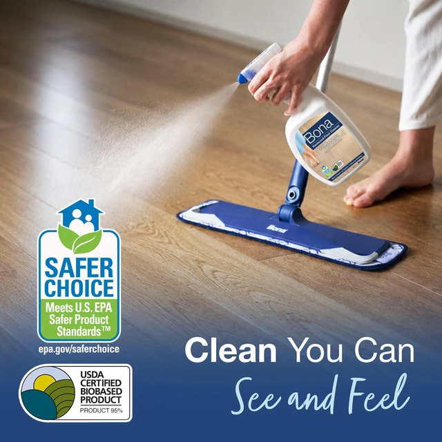 Alt view image 4 of 6 - Bona Hardwood Floor Cleaner Spray, 32 fl oz