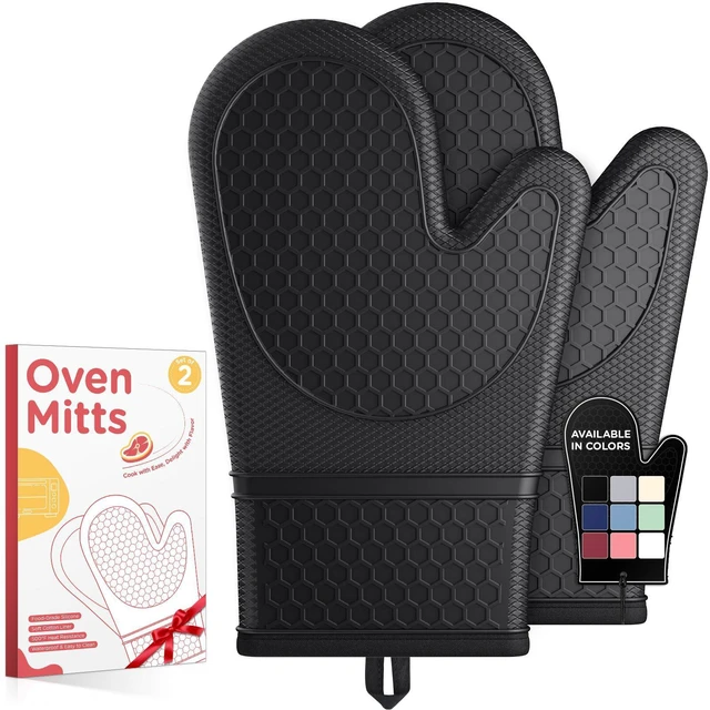 Main image of Kitsure Silicone Oven Mitts