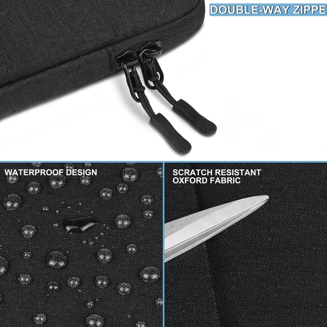 Alt view image 7 of 7 - 14Inch Laptop Sleeve, Water Resistant Shockproof Protective Computer Cover