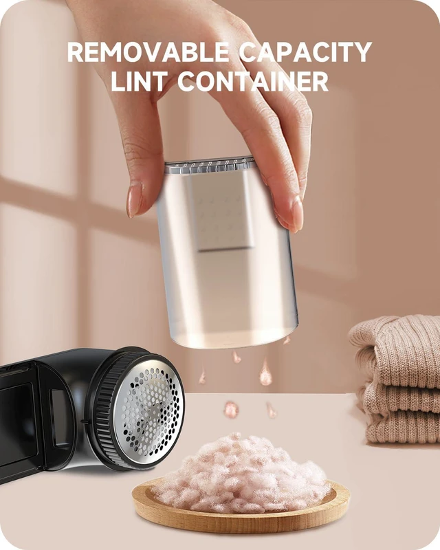 Alt view image 3 of 6 - Ruidla Fabric Shaver Lint Remover, Sweater Shaver