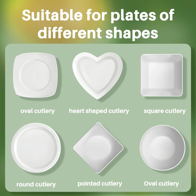 Alt view image 2 of 6 - MAQIHAN 60Pcs Reusable Bowl Covers Plastic Food Wrap for Bread Proofing