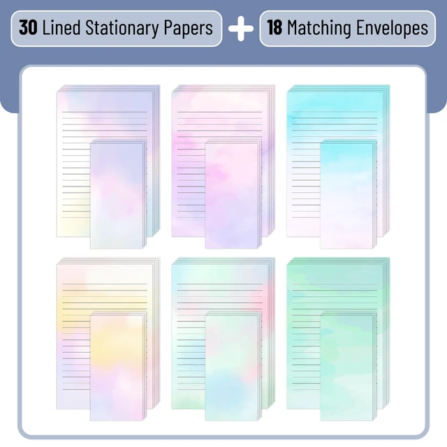 Alt view image 5 of 7 - Mr. Pen Writing Paper Set with Envelopes, 8.18" x 5.5"