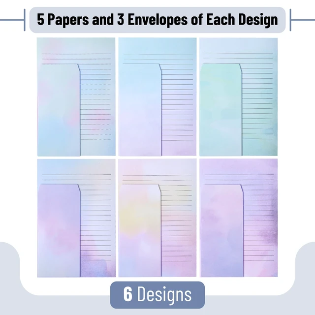 Alt view image 4 of 7 - Mr. Pen Writing Paper Set with Envelopes, 8.18" x 5.5"