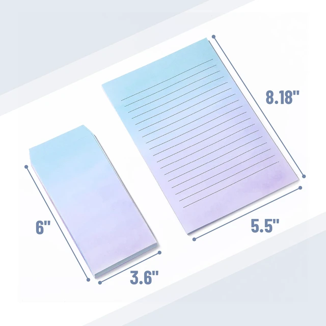 Alt view image 7 of 7 - Mr. Pen Writing Paper Set with Envelopes, 8.18" x 5.5"