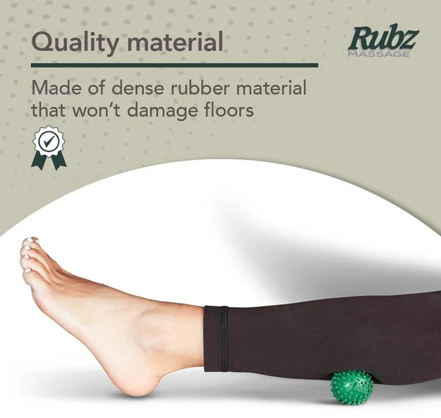 Alt view image 4 of 6 - Due North Foot Rubz Massage Ball Roller for Plantar Fasciitis, Hands