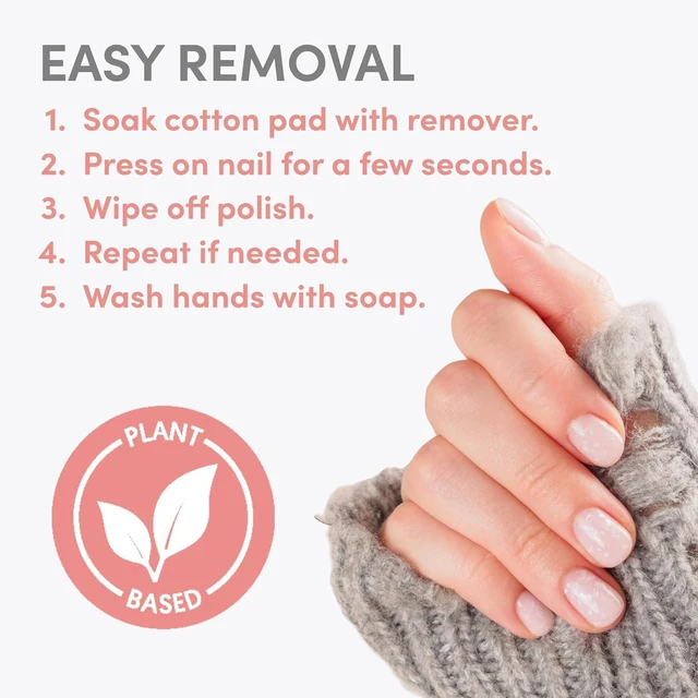 Alt view image 6 of 7 - Ella+Mila 100% Pure Acetone Nail Polish Remover for Acrylic & Gel, 8fl oz