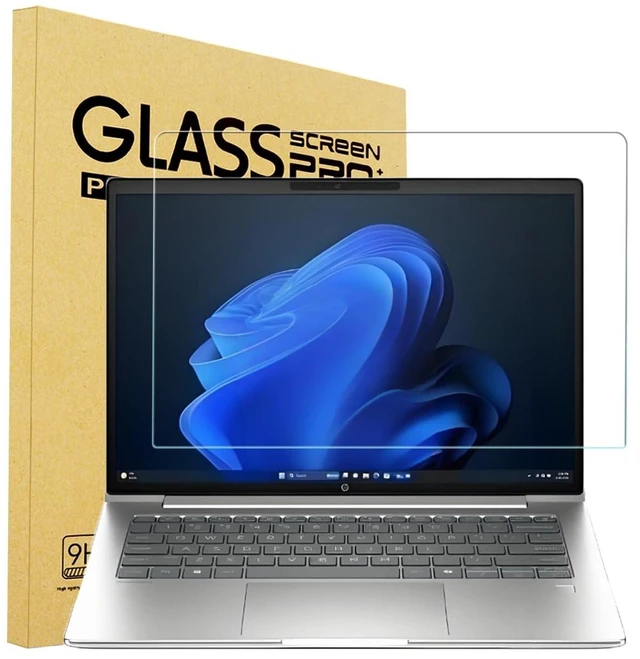 Main image of i-Tensodo Tempered Glass Screen Protector for HP ProBook 4 G1i G1q 14", ProBook 440 445 G11 14" Laptop, 2.5D, HD Clear, 9H, Anti-Scratch