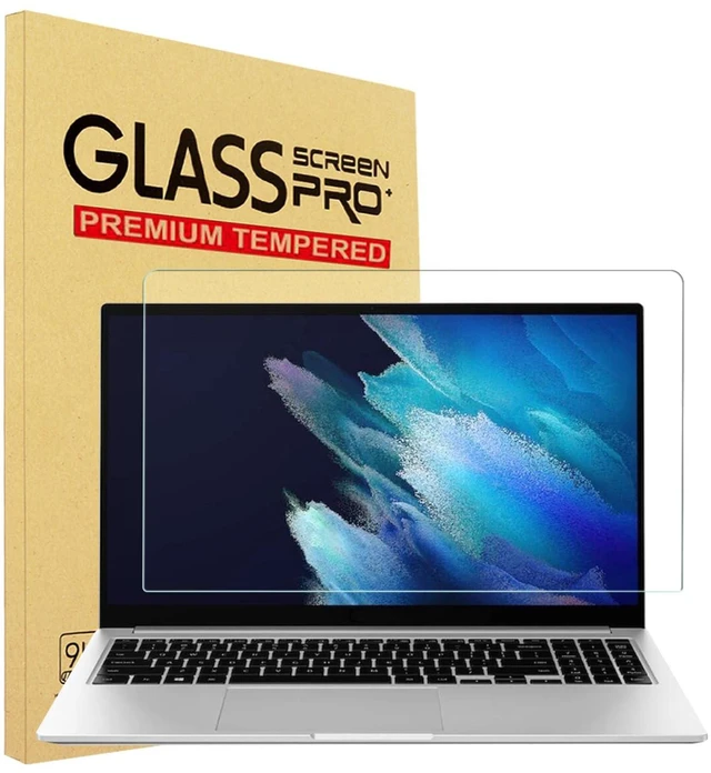 Main image of YINOVEEN Tempered Glass Screen Protector for 15.6" Samsung Galaxy Book 3/2 NP750XFG NP750TDA, Galaxy Book 3/2 360 NP750QFG NP950QED, Galaxy Book 2 Pro NP950XED NP950XEE Laptop, 9H Hardness