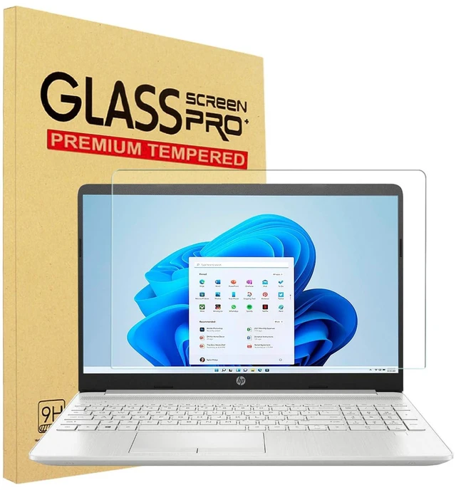 Main image of YINOVEEN 15.6 inch Tempered Glass Screen Protector for HP 15.6" Laptop/HP Envy x360 /Pavilion/Probook/EliteBook/OMEN/Chromebook, HP 15-eg 15-eh 15-er 15-dw 15-dy 15-ef 15-ee 15-ed 15t 15z 15m Lapto