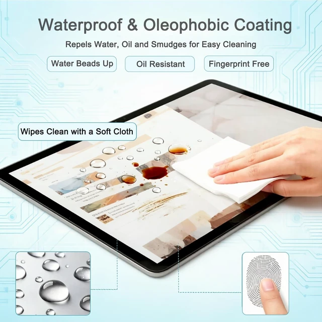 Alt view image 4 of 5 - 2 Pack Anti-Glare Screen Protector for Dell Pro Max 18 Plus (MB18250)