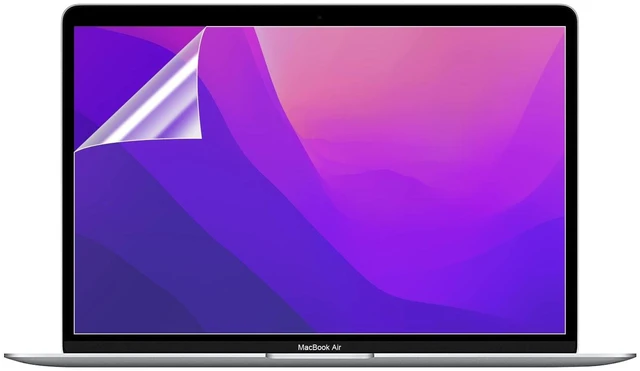 Main image of 2 Pack Compatible with MacBook Pro 13 inch (2016-2022 / M1, M2) and MacBook Air 13 inch (2018-2021 / M1) Glare Reducer Screen Protector, Eye Protection Anti Glare Film/Anti Fingerprint Matte Laptop Sc