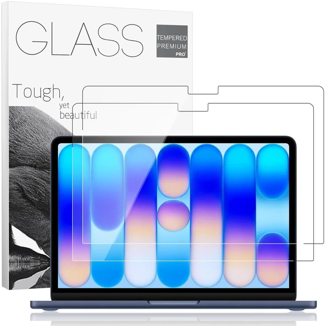 Main image of 2Pack 9H Tempered Glass Screen Protector for 2026 MacBook Neo 13 A18 Pro