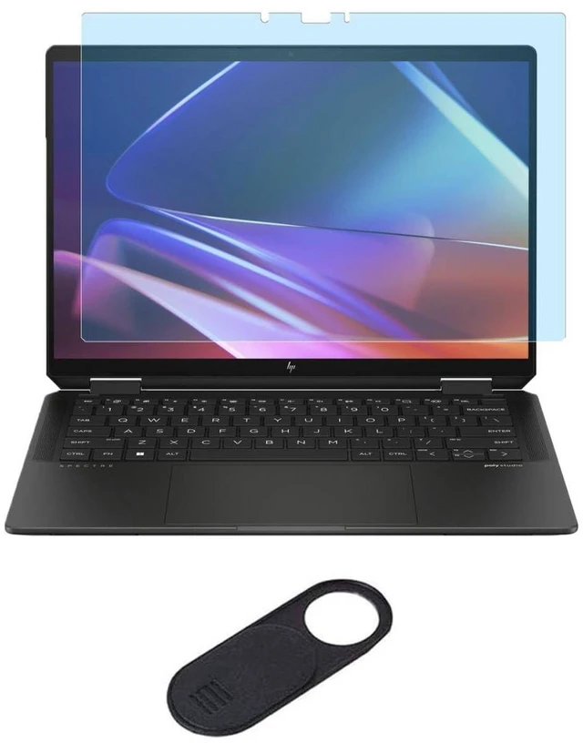 Main image of 2 Pack Screen Protector for 2026 2025 2024 HP Spectre x360 2-in-1 14t-eu Series (14t-eu000 14-eu0097nr 14-eu0098nr, etc.) 14-inch Touchscreen Laptop, Eye Protection Anti Blue Light Glare UV Filter
