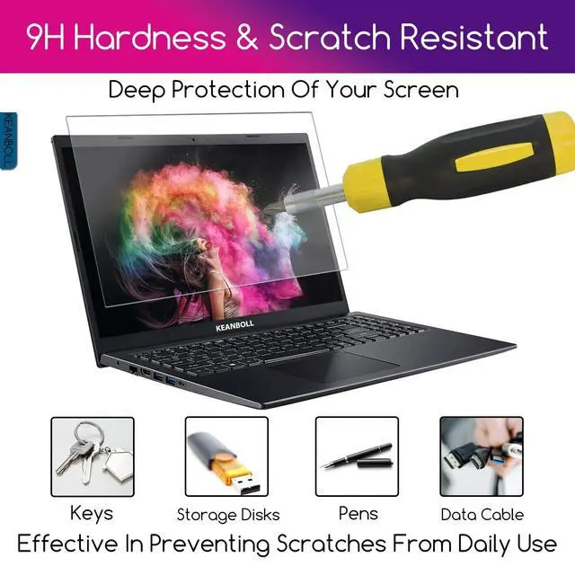 Alt view image 5 of 5 - 2-Pack Tempered Glass Screen Protector for 14" Dell Latitude 14 7430 7420 7410 5431 5430 5421 5420 E5490 E5491 E6440 E7450 E7470 E7480 E7440 5480 7490 5490 5400 7480 7400,Ultra Clear,9H Hardness