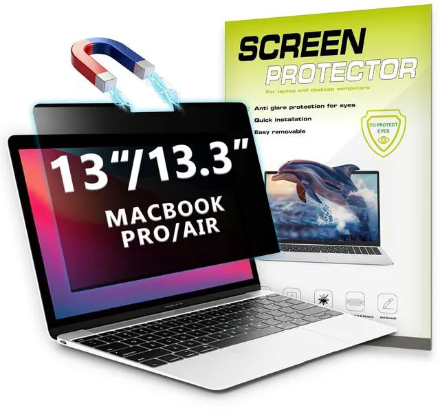 Main image of Removable Privacy Screen Protector for MacBook Pro/Air 13 M2 M1 Laptop