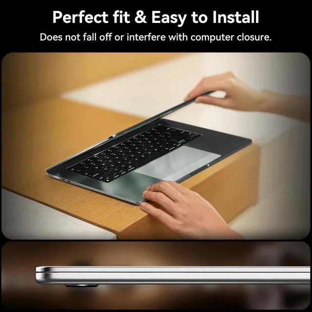 Alt view image 5 of 5 - IPROKKO 360 Privacy Screen for MacBook Pro 14 inch (2021-2026, M1, M2, M3, M4, M5, Pro, Max), Matte Anti Glare Blue Light 14.2in Mac Scratch Resistant Laptop Screen Protector Filter