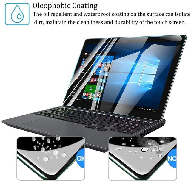 Alt view image 5 of 5 - i-Tensodo 15.6" Tempered Glass Screen Protector For Samsung Galaxy Book 3/2(NP750XFG NP750TDA),Galaxy Book 3/2 360(NP750QFG NP950QED),Galaxy Book 2 Pro(NP950XED NP950XEE), 9H