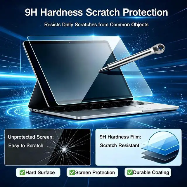 Alt view image 2 of 5 - 14 Inch Tempered Glass Screen Protector for 2023-2025 Acer Aspire 14 AI