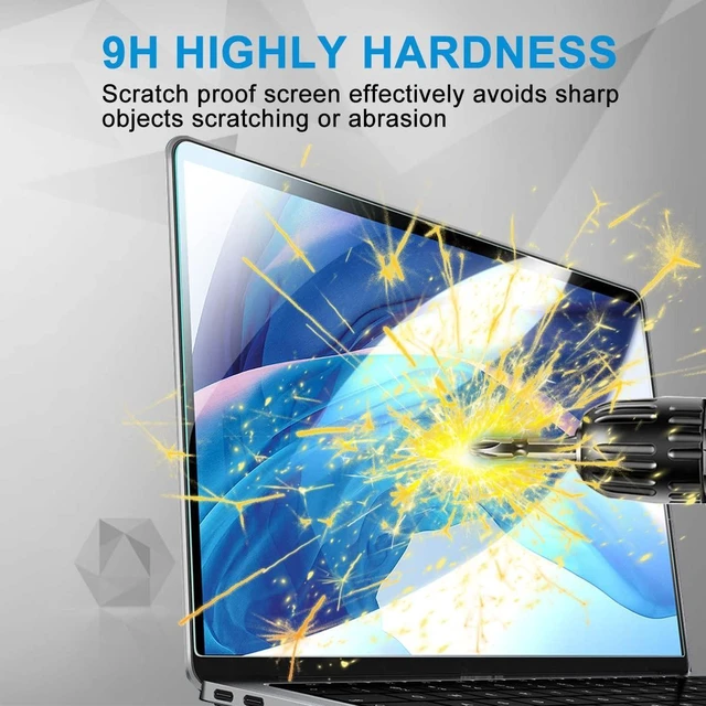 Alt view image 5 of 5 - Tempered Glass Screen Protector for HP 15.6 Laptop/HP Envy x360 15.6/HP Pavilion 15.6/HP OMEN 15.6, HP Probook 15.6, HP EliteBook 15.6/OmniBook 15.6 inch Laptop, Ultra Clear, 9H, Anti Fingerprin