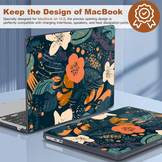 Alt view image 5 of 5 - CISSOOK Compatible with MacBook Air 13 inch Case A3449 A3240 A3113 A2681