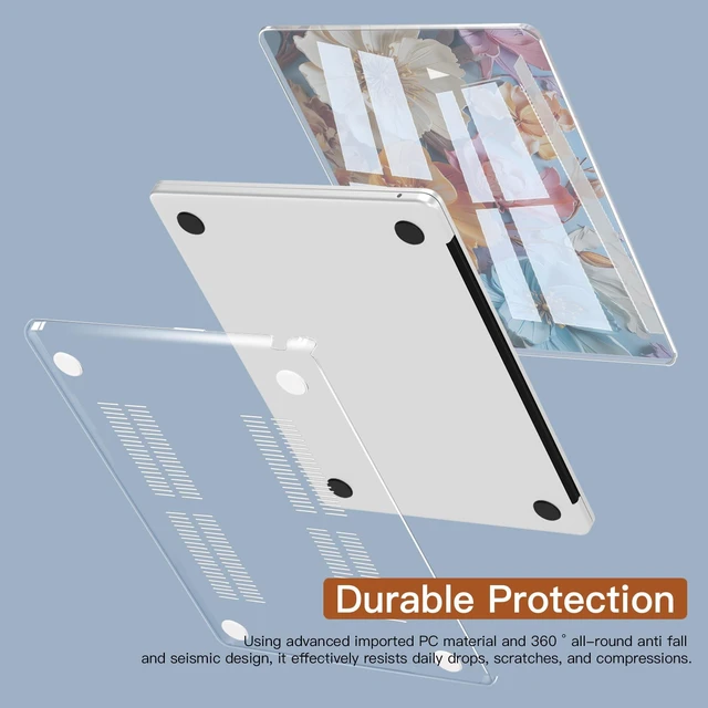 Alt view image 4 of 5 - CISSOOK Compatible with MacBook Air 13.6 inch Case 2026 2025 2024 2023 2022