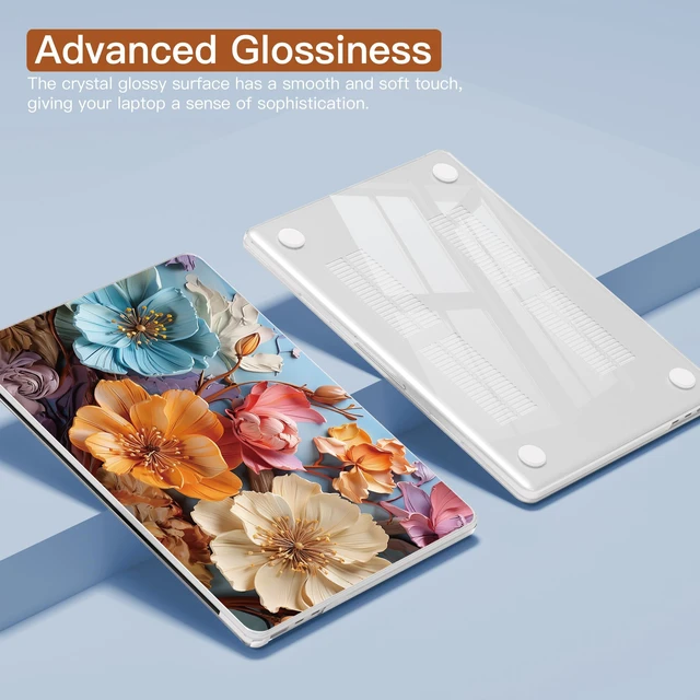 Alt view image 3 of 5 - CISSOOK Compatible with MacBook Air 13.6 inch Case 2026 2025 2024 2023 2022