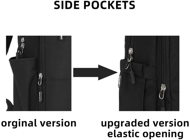 Alt view image 4 of 5 - HEAD Travel Backpack Fits 15.6 inch Laptop for Women/Men