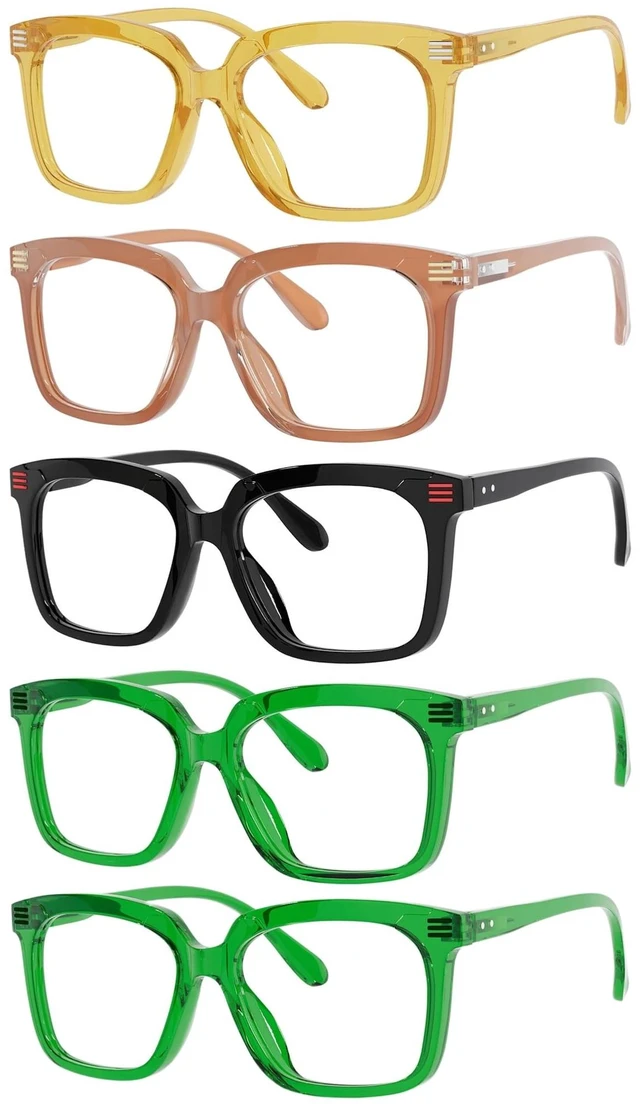 Main image of Eyekepper Reading Glasses Women 2.5, Readers for Women, 5 Pack Stylish