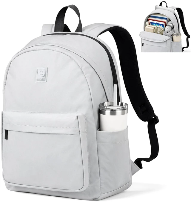 Main image of Hanke Travel Backpack for Women Men, 15.6 Inch Laptop College Backpack