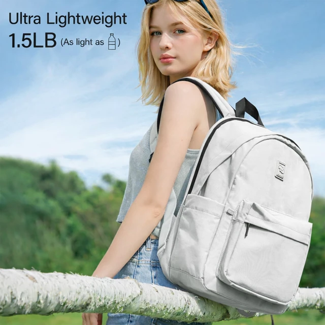 Alt view image 5 of 5 - Hanke Travel Backpack for Women Men, 15.6 Inch Laptop College Backpack