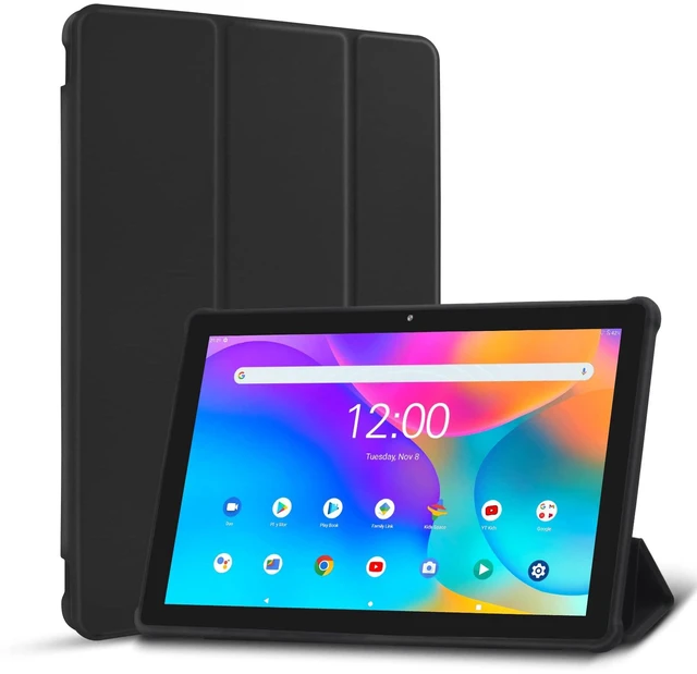 Main image of PRITOM 2026 10'' Tablet with Case, 5Ghz WiFi 6, 64GB, HD IPS, 6000mAh,Black