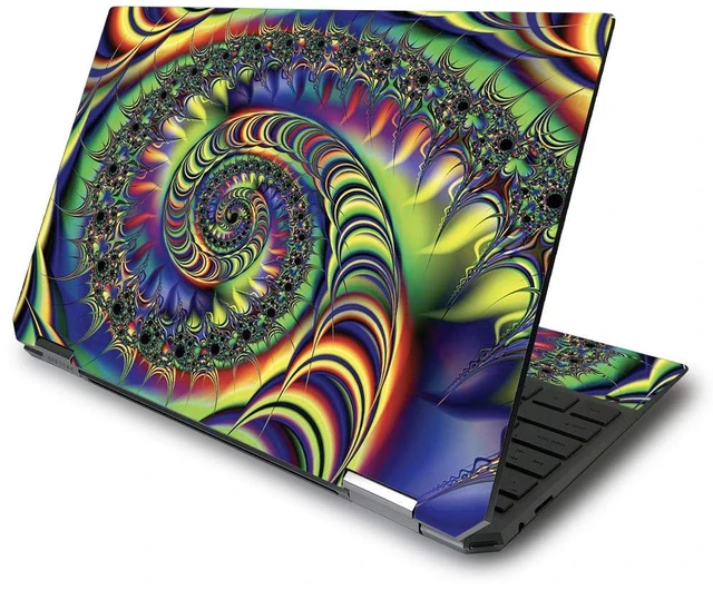 Main image of MightySkins Skin for HP Spectre x360 13.3" Gem-Cut (2020) - Spaced Out ^^ Protective, Durable, and Unique Vinyl Decal wrap cover ^^ Easy To Apply, Remove, and Change Styles ^^ Made in the USA (HPS360