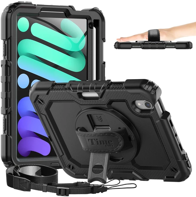 Main image of Timecity for iPad mini 6/7 (A17 Pro) Generation Case with Pencil Holder