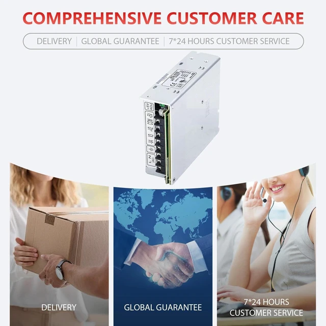 Alt view image 4 of 5 - RQ-65D 5V-24V 4A Multi-Output Switching Power Supply, High Efficiency for Industrial Applications