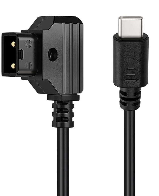 Main image of ZBLZGP USB C Phone Tablet Device Type C to D Tap Power Supply Cable for Camera (Straight Type-C)
