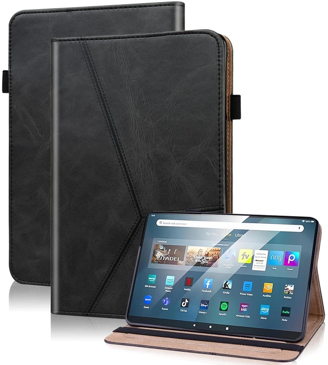 Main image of VODEFOX Case for Kindle Fire HD 10 Tablet (13th/11th Generation) - Black