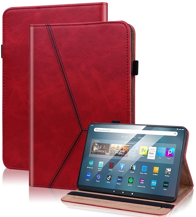 Main image of VODEFOX Case for Kindle Fire Max 11 Tablet 13th Gen 11" - Red